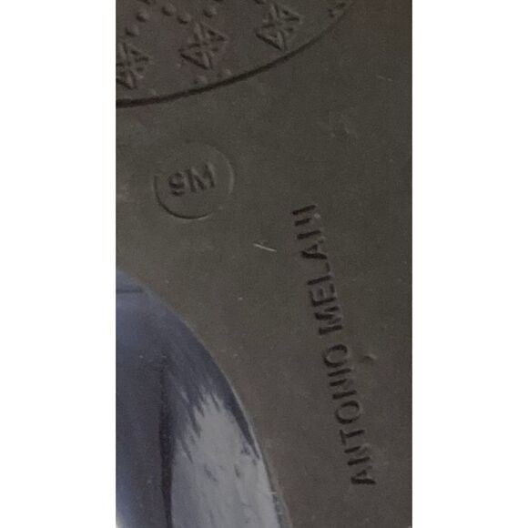 ANTONIO MELANI Women’s Burgundy/Brown Wedge Heels Size 8M - Picture 3 of 11